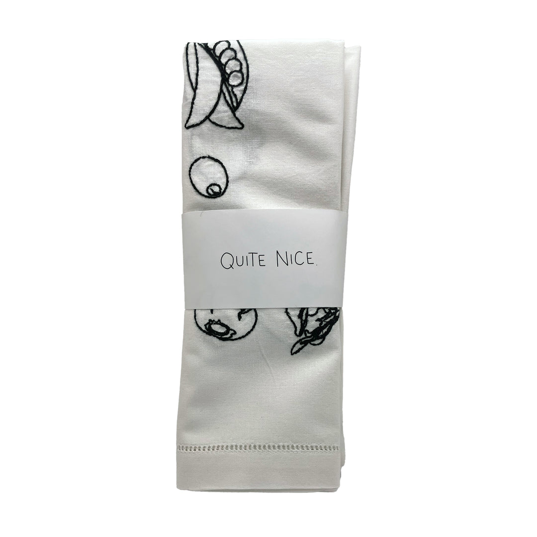 Embroidered Napkins (Set of 4)