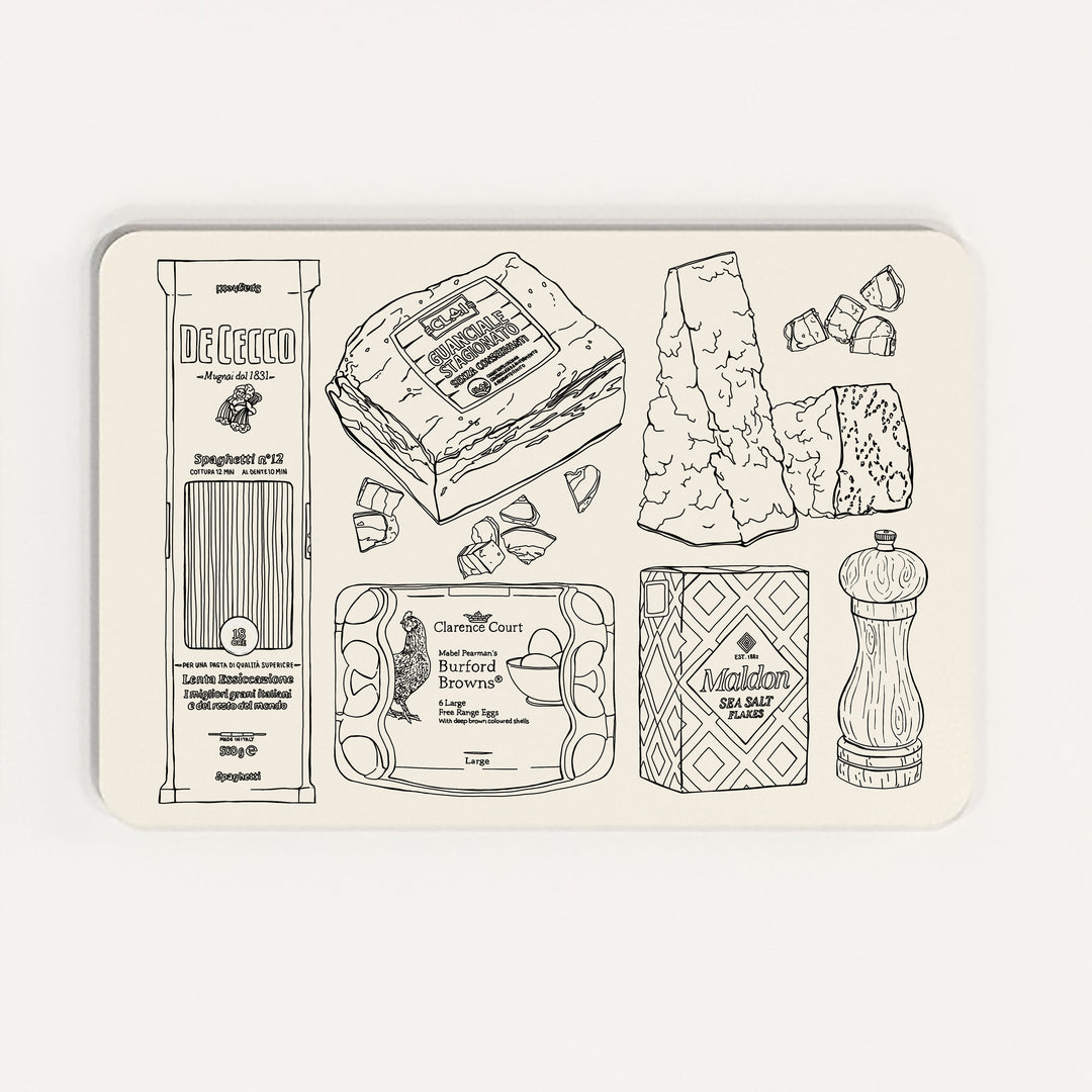 Pasta Placemats - Set of Six