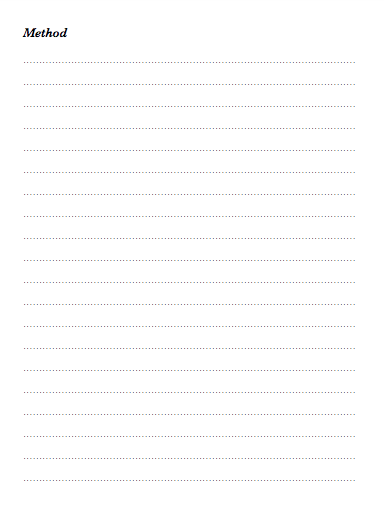 Recipe Journal