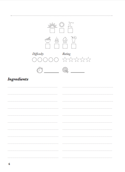 Recipe Journal