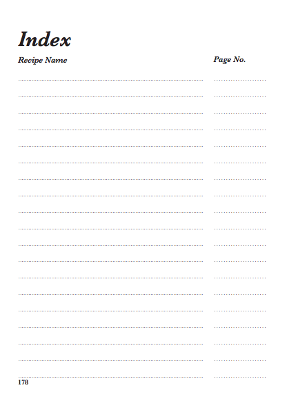 Recipe Journal