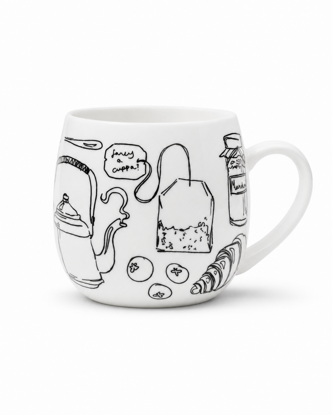 Breakfast Sketch Mug