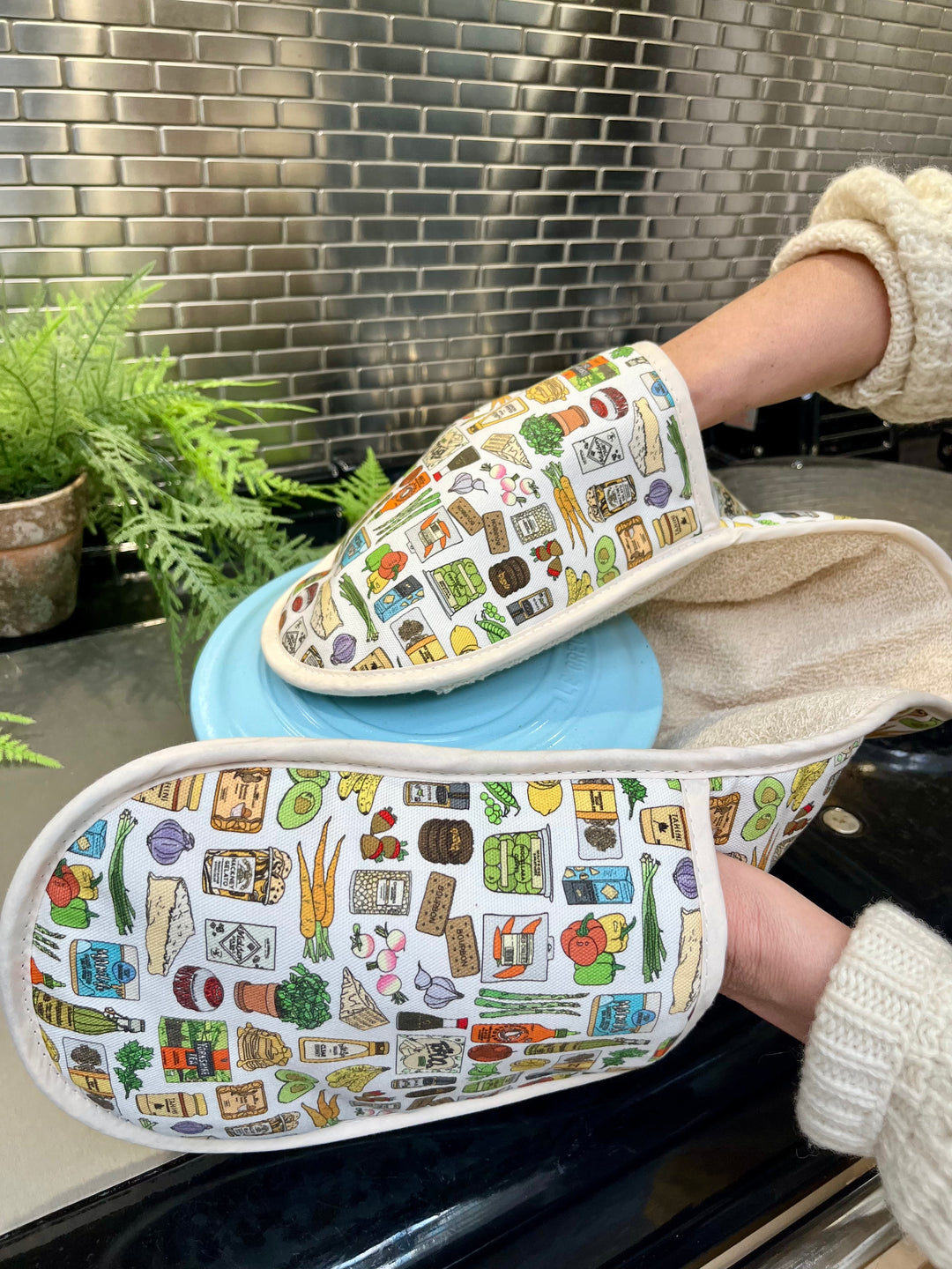 Colourful Oven Gloves